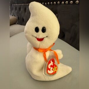 “Spooky” the ghost TY Beanie Baby Rare